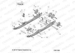 SUSPENSION | SUSPENSION, REAR AND TRACK - S20MDX6JSA/6JEA (C601394)