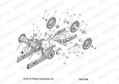 SUSPENSION | SUSPENSION, REAR, ARTICULATING - S20CFE5BSL (49SNOWSUSPRR15550ART)