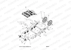 SUSPENSION | SUSPENSION, REAR ASM. AND TRACK - J20RTAXXXA (600917)