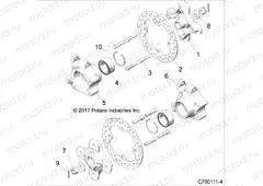 SUSPENSION | SUSPENSION, REAR CARRIER AND HUB - Z20NAE92KL (C700111-4)