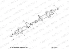 SUSPENSION | SUSPENSION, REAR CARRIER AND HUB - Z20R4B92AC/BC/AR/BR/D92AC/BC/AR/BR (C0702879-1)