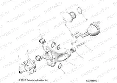 SUSPENSION | SUSPENSION, REAR CARRIER AND HUB - Z22RME2KAG/BG/K2KAN/BN (C0704860-1)