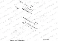 SUSPENSION | SUSPENSION, REAR CONTROL ARM, MOUNTING - A20SGE95AK (C102342-2)