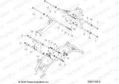 SUSPENSION | SUSPENSION, REAR CONTROL ARM MOUNTING - A20SXD95A9 (C0211322-2)