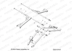 SUSPENSION | SUSPENSION, REAR CONTROL ARM MOUNTING - A21SXV95AG/CAG (C0211315-5)