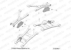 SUSPENSION | SUSPENSION, REAR CONTROL ARMS - A20SGE95AK (C102342-1)