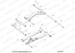 SUSPENSION | SUSPENSION, REAR CONTROL ARMS- A20SXD95AG