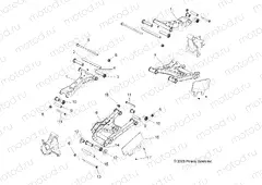 SUSPENSION | SUSPENSION, REAR CONTROL ARMS - R09VH76 ALL OPTIONS (49RGRSUSPRR09RZR)