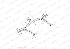SUSPENSION | SUSPENSION, REAR CONTROL ARMS - Z15VDE99FV (49RGRSUSPRR14RZR1000)
