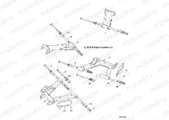 SUSPENSION | SUSPENSION, REAR CONTROL ARMS - Z20ASA87B2/E87BH/BW (701101)
