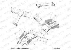 SUSPENSION | SUSPENSION, REAR CONTROL ARMS - Z20ASA87B2/E87BH/BW/LW (C701010-3)