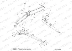 SUSPENSION | SUSPENSION, REAR CONTROL ARMS - Z20NAE92KL (C701005-1)