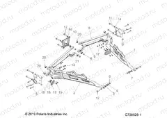 SUSPENSION | SUSPENSION, REAR CONTROL ARMS - Z20P4L92AG/AP/BG/BP/LG/G92AG/AP/LG (C700526-1)