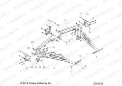 SUSPENSION | SUSPENSION, REAR CONTROL ARMS - Z20PAE92AC/BC/F92AC/LC (C700723)