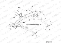 SUSPENSION | SUSPENSION, REAR CONTROL ARMS - Z20S1E99NG (C700111-1)