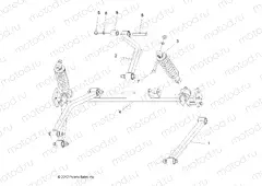 SUSPENSION | SUSPENSION, REAR, E6/ELXD - L15G6A/L15G6S/L15G2L/L15G2D (49GEMSUSP13SUSPRR)