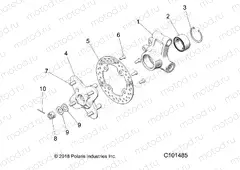 SUSPENSION | SUSPENSION, REAR HUB and BEARING CARRIER- A20SGE95AK (C101485)