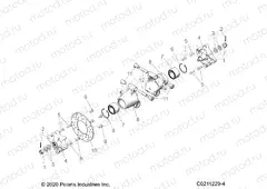 SUSPENSION | SUSPENSION, REAR HUBS, CARRIER and BRAKE DISC - A22SJE57AX/BX (C0211229-4)