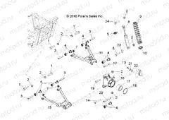 SUSPENSION | SUSPENSION, REAR - R13RH50AG/AH/AM/AR (49RGRSUSPRR11500EFI)