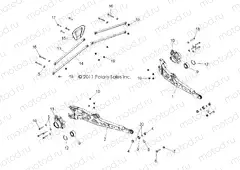 SUSPENSION | SUSPENSION, REAR - R13XT9EFX (49RGRSUSPRR12RZRXP900)