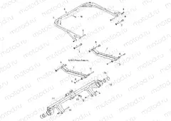 SUSPENSION | SUSPENSION, REAR - R151DPD1AA/2D (49BRUTUSSUSPRR13)