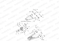 SUSPENSION | SUSPENSION, REAR - R15RTE87FA (700156)