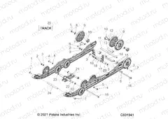 SUSPENSION | SUSPENSION, REAR - S22TDL8RS/8RE (C601941)