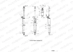 SUSPENSION | SUSPENSION, REAR SHOCK - A18DCE87BB (100967)