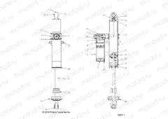 SUSPENSION | SUSPENSION, REAR SHOCK INTERNALS - G20GMD99AP/AG/BP/BG (702711)