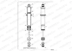 SUSPENSION | SUSPENSION, REAR SHOCK INTERNALS - Z20ASA87B2 (702107)
