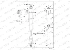 SUSPENSION | SUSPENSION, REAR SHOCK INTERNALS - Z20ASE87BH/BW/LW (701846)