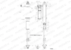 SUSPENSION | SUSPENSION, REAR SHOCK INTERNALS - Z20N4M99AL (702426)