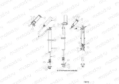 SUSPENSION | SUSPENSION, REAR SHOCK INTERNALS - Z20S1E99AG/AK/BG/BK (702416)