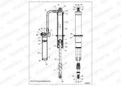 SUSPENSION | SUSPENSION, REAR SHOCK MOUNTING (7044373) - Z15VDE99AT/AL/AV/AW/LP/EW/AO/AP/AZ/NV/NW/K99AA/AU (700207)