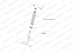 SUSPENSION | SUSPENSION, REAR SHOCK MOUNTING - A15DAH32EJ (49RGRSHOCKMTGRR12RZR570)