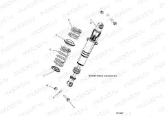 SUSPENSION | SUSPENSION, REAR SHOCK MOUNTING - G20GAE99FS/BFM/BCM/SFS (701087)