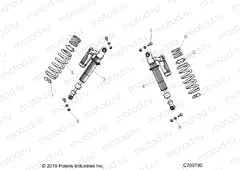 SUSPENSION | SUSPENSION, REAR SHOCK MOUNTING - G20GAJ99AK/AS/BK/BS (C700790)