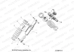 SUSPENSION | SUSPENSION, REAR SHOCK MOUNTING - G20GMD99AP/AG/BP/BG (C700813-3)