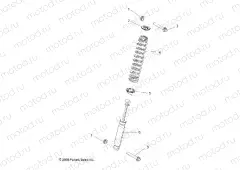 SUSPENSION | SUSPENSION, REAR SHOCK MOUNTING - R11VH76/VY76 ALL OPTIONS (49RGRSHOCKMTGRR09RZR)