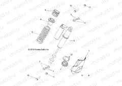 SUSPENSION | SUSPENSION, REAR SHOCK MOUNTING - R13XT87AA/9EAK (49RGRSHOCKMTGRR13RZRXP4I)