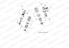 SUSPENSION | SUSPENSION, REAR SHOCK MOUNTING - Z15VAX87AL (49RGRSHOCKRR15Z90055)