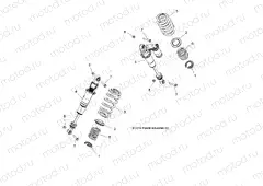 SUSPENSION | SUSPENSION, REAR SHOCK MOUNTING - Z15VBA87AJ/LJ/E87AK/AM/AT/LT/AL/AV (49RGRSHOCKMTGRR15RZR900)