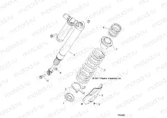 SUSPENSION | SUSPENSION, REAR SHOCK MOUNTING - Z18VDE92LS (702080)