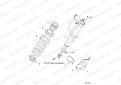 SUSPENSION | SUSPENSION, REAR SHOCK MOUNTING - Z20N4E99AC/AL/AN/BC/BL/BN/M99AL/K99AF/AK/BF/BK (701210)