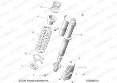 SUSPENSION | SUSPENSION, REAR SHOCK MOUNTING - Z20R4B92AC/BC/AR/BR (C0702879-3)