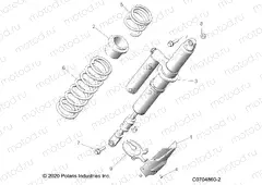 SUSPENSION | SUSPENSION, REAR SHOCK MOUNTING - Z22RME2KAG/BG/K2KAN/BN (C0704860-2)