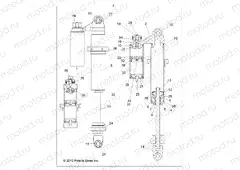 SUSPENSION | SUSPENSION, REAR SHOCK - R11VH76AI (49RGRSHOCKRR7043645WE)