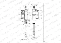SUSPENSION | SUSPENSION, REAR SHOCK - Z15VCE87AT/AV (700019)