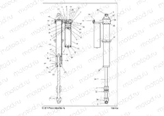 SUSPENSION | SUSPENSION, REAR SHOCK - Z15VDE99AL (HIGH LIFTER) (700154)