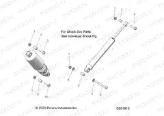 SUSPENSION | SUSPENSION, REAR SHOCKS MNTG. - S23CBA5TSL (C601813)
